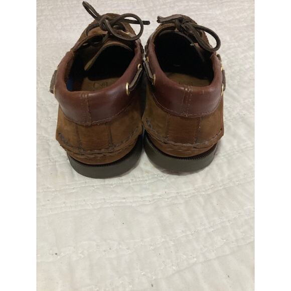 Sperry Top‑Sider Men’s 8M Brown Leather Casual Boating Shoes main image 5